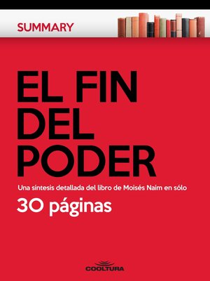cover image of El Fin del Poder